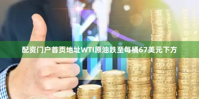 配资门户首页地址　　WTI原油跌至每桶67美元下方
