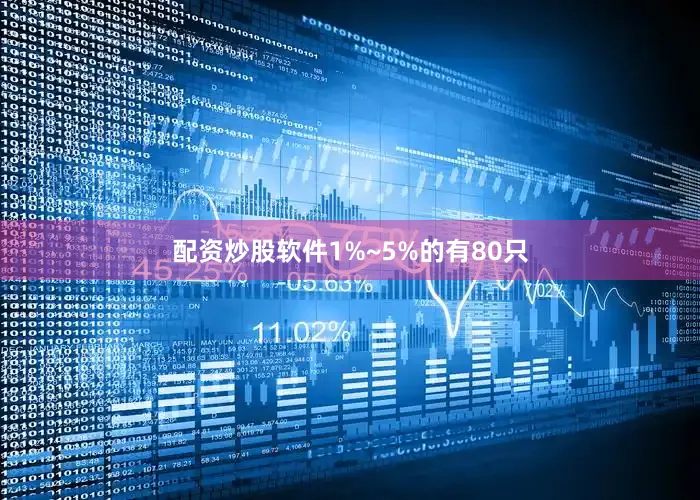 配资炒股软件1%~5%的有80只