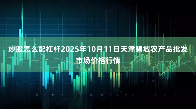 炒股怎么配杠杆2025年10月11日天津碧城农产品批发市场价格行情